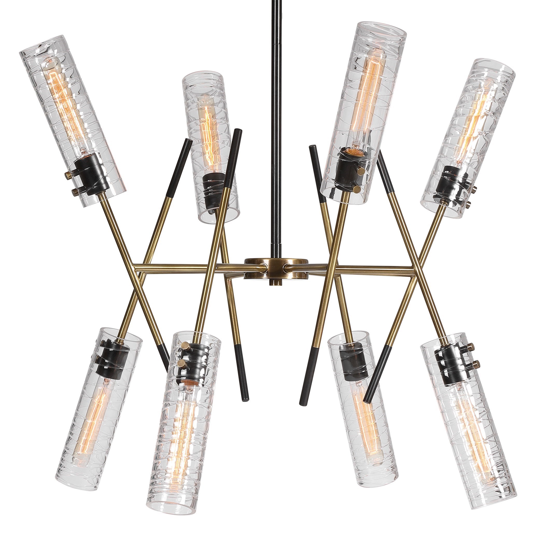 Uttermost Lighting Fixtures Pendant Lights 21538 Telesto 8 Light